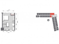 UNIXX Condo 泰国芭堤雅27平开间高层海景公寓