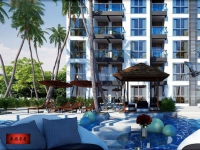 Arcadia Beach Resort 芭提雅阿卡迪亚海滩度假村49平米大一房