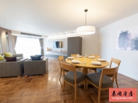 泰国曼谷120平三房三卫花园公寓出租