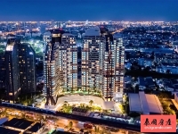 泰国曼谷临铁高层“水系盘” IDEO Mobi Eastpoint