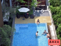 曼谷是隆金融区Klass Silom泳池景观高层一房