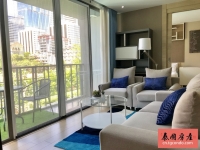 泰国曼谷是隆区超赞景观公寓出租, 两房两卫